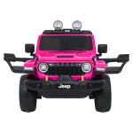 Elektrické autíčko Jeep Wrangler Rubicon Lift 4x4, 24V - ružové